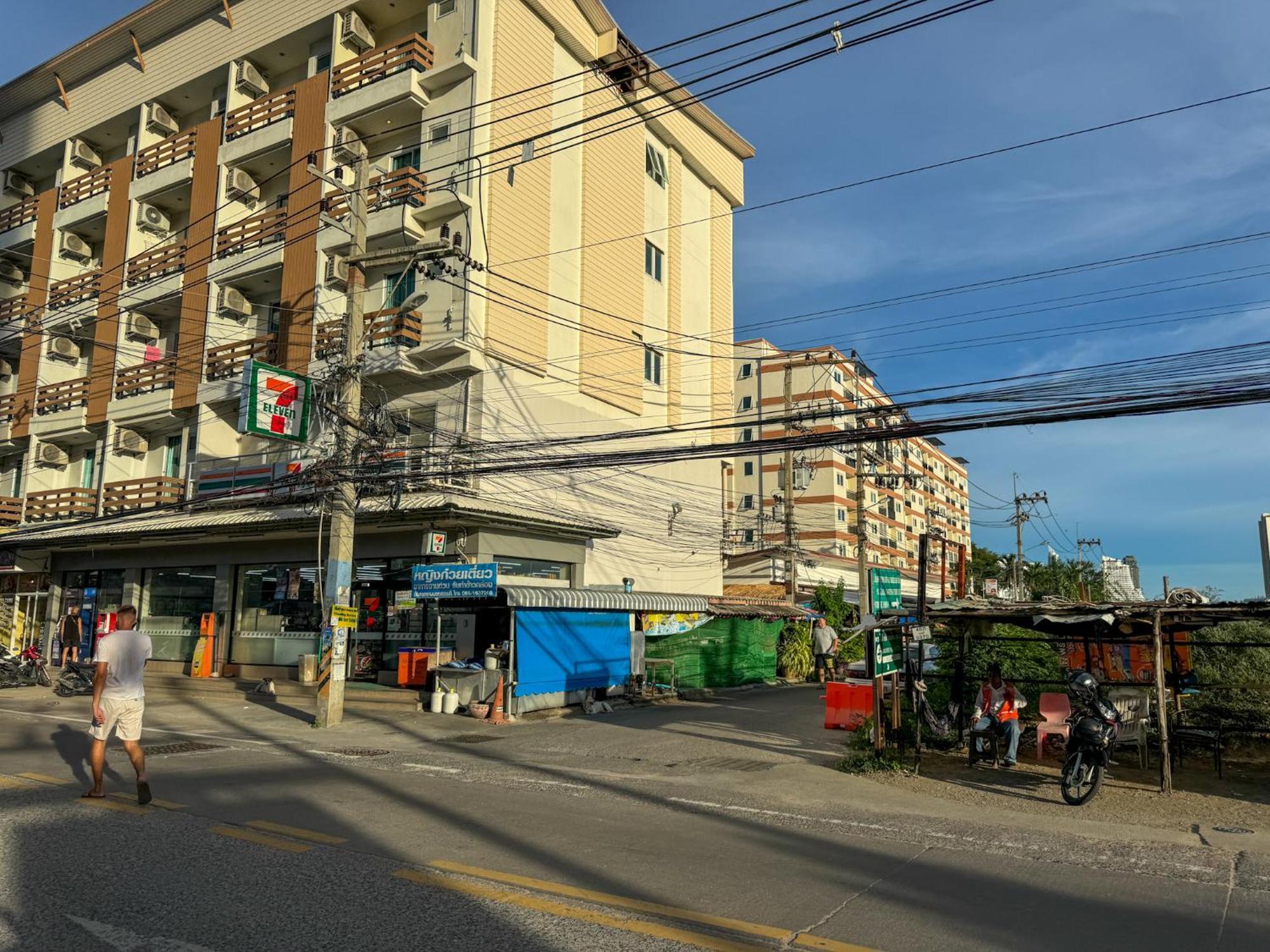 卧室直达泳池 全网最低价 到中天海滩5分钟 Bãi biển Jomtien Ngoại thất bức ảnh